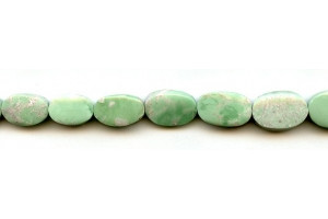 Variscite 8-12x  Flat Oval