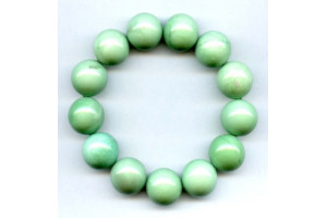 Variscite 18mm Round Bracelet