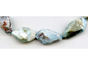 Larimar 12-18x Faceted Nugget