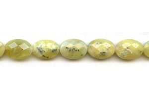 Yellow Opal 13x18 Faceted Flat Oval