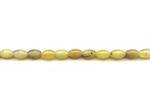 Yellow Opal 6x9 Oval Rice