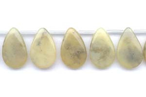 Yellow Opal 18x28 Flat Pear Drop