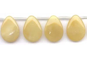 Yellow Opal 22x30 Flat Pear Drop