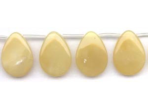 Yellow Opal 22x30 Flat Pear Drop