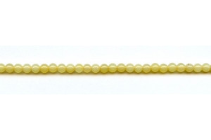 Yellow Opal 4mm Round