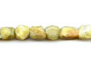 Yellow Opal 15x Faceted Nugget