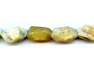 Yellow Opal 16-20x Faceted Nugget