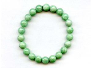 Emerald 8mm Round Bracelet