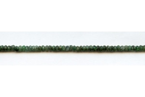 Emerald 4mm Faceted Rondell