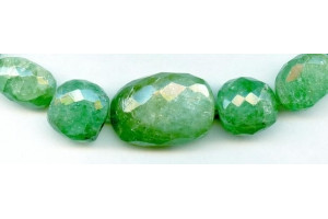 Emerald 7-20x Faceted Flat Nugget