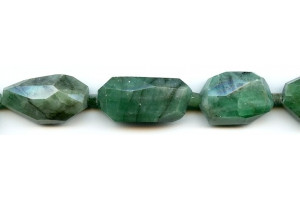 Emerald 12-18x Faceted Flat Nugget