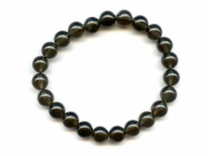 Moldavite 8mm Round Bracelet