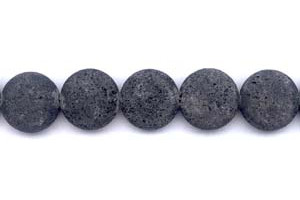 Black Lava 20mm Dime