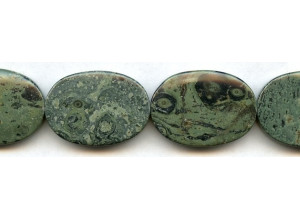 Kambaba Jasper 25x35 Flat Oval