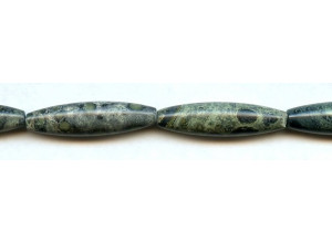 Kambaba Jasper 10x40 Oval Rice