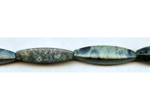 Kambaba Jasper 10x40 4-sided Oval Rice