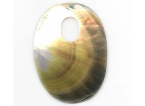 Black Mother of Pearl 76-80x Pendant