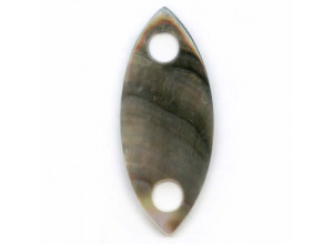 Black Mother of Pearl 90x Pendant