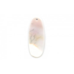 Pink Mother of Pearl 55-56x Oval Pendant