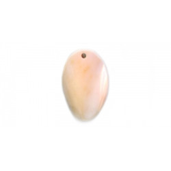 Pink Mother of Pearl 40-45x Oval Pendant