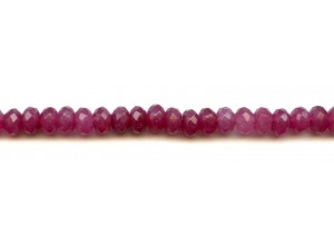 Purple Jade 8mm Faceted Rondell