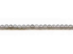 Gray Onyx 6mm Faceted Round