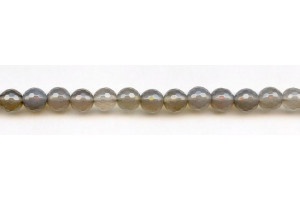 Gray Onyx 8mm Faceted Round