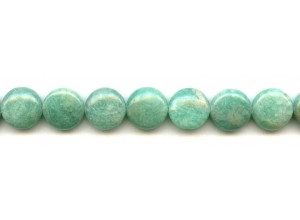 Russian Amazonite 14mm Dime