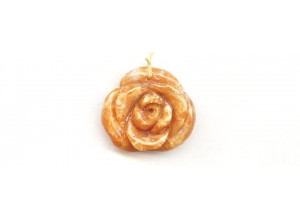 Orange Calcite 29x32 Flower Pendant