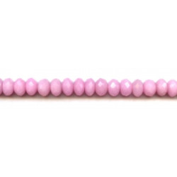 Pink Jade 10mm Faceted Rondell