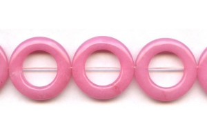 Pink Jade 30mm Donut