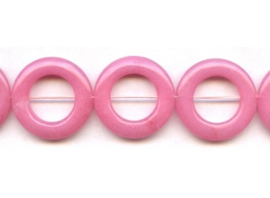 Pink Jade 30mm Donut