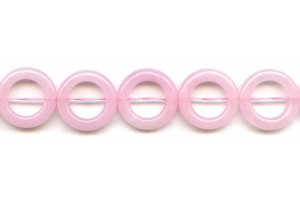 Pink Jade 20mm Donut