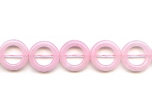 Pink Jade 20mm Donut