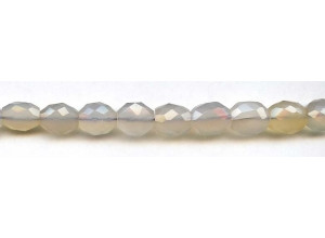 Dyed Chalcedony 8-10x Faceted Flat Oval