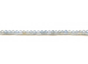 Dyed Chalcedony 4.5-5mm Faceted Round