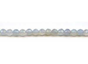 Dyed Chalcedony 7-7.5mm Faceted Round