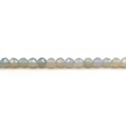 Dyed Chalcedony 7-7.5mm Faceted Round