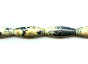 Yellow Turquoise 12x36 Oval Rice