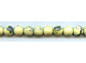 Yellow Turquoise 12mm Round