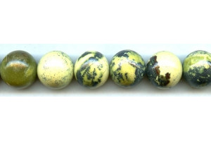 Yellow Turquoise 18mm Round