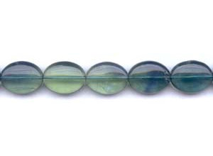 Blue Fluorite 15x20 Flat Oval