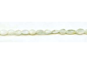 Rainbow Moonstone 5x Faceted Flat Oval