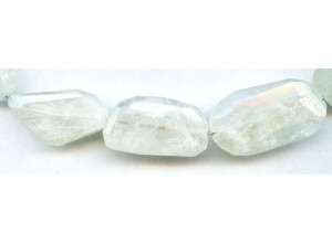 Rainbow Moonstone 15-18x Faceted Flat Nugget