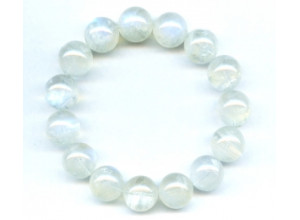 Rainbow Moonstone 14mm Round Bracelet