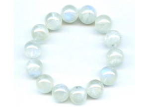 Rainbow Moonstone 15-16mm Round Bracelet