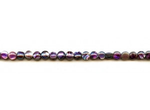 Dyed Abalone 5mm Dime