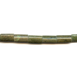Green Opal 10x18 Flat Tube