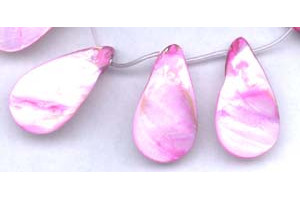 Dyed Mother of Pearl 20x40 Shell Drop