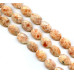 327-1010 Indian Sunstone <br>22x30 Faceted Flat Oval